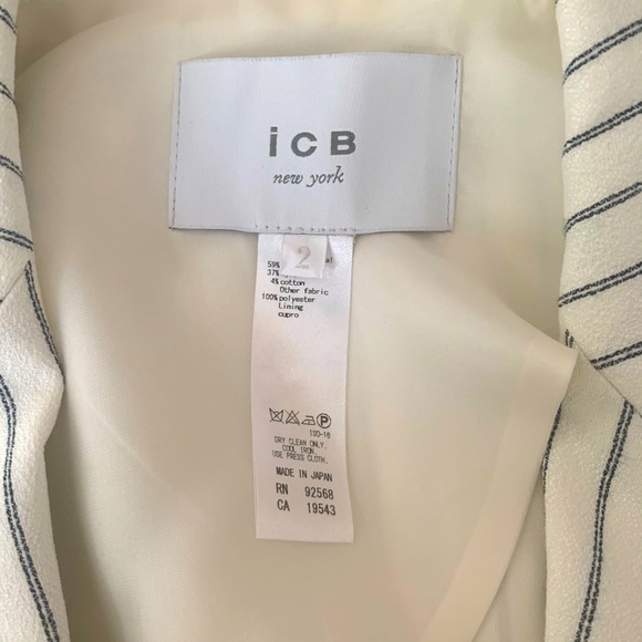 ICB New York Blazer NWOT - Picture 3 of 8